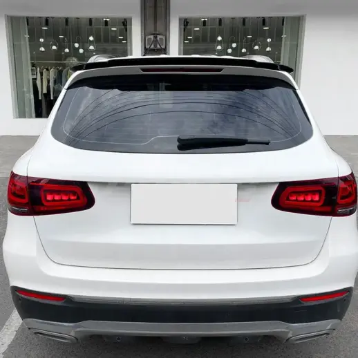 Rear Spoiler For Mercedes GLC Class X253 Standard & AMG Line & GLC43 AMG & GLC63 AMG Only – Sport Look, Gloss Black