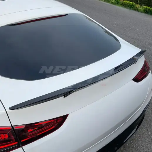 Rear Spoiler For Mercedes GLE Class C167 Standard & AMG Line & GLE53 AMG & GLE63 AMG Only – Racing Look, Gloss Black