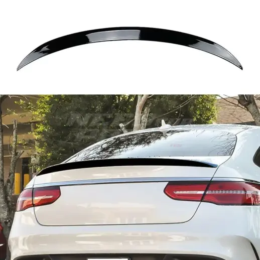 Rear Spoiler For Mercedes GLE Class C292 Standard & AMG Line & GLE43 AMG & GLE450 AMG & GLE63 AMG Only – AMG Look, Gloss Black