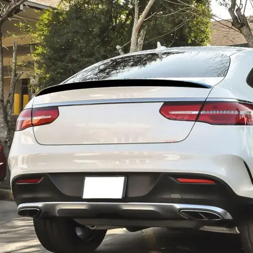Rear Spoiler For Mercedes GLE Class C292 Standard & AMG Line & GLE43 AMG & GLE450 AMG & GLE63 AMG Only – AMG Look, Gloss Black