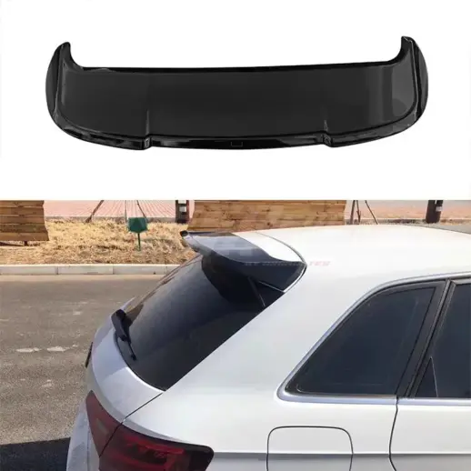 Roof Spoiler For Audi A3/A3 S Line/S3/RS3 8V (Hatchback & Sportback) – Racing Look, Gloss Black