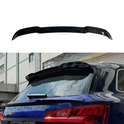 Roof Spoiler For Audi Q5/Q5 S Line/SQ5 FY (SUV) – Sport Look, Gloss Black