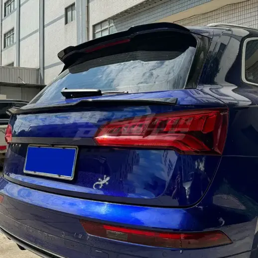 Roof Spoiler For Audi Q5/Q5 S Line/SQ5 FY (SUV) – Sport Look, Gloss Black
