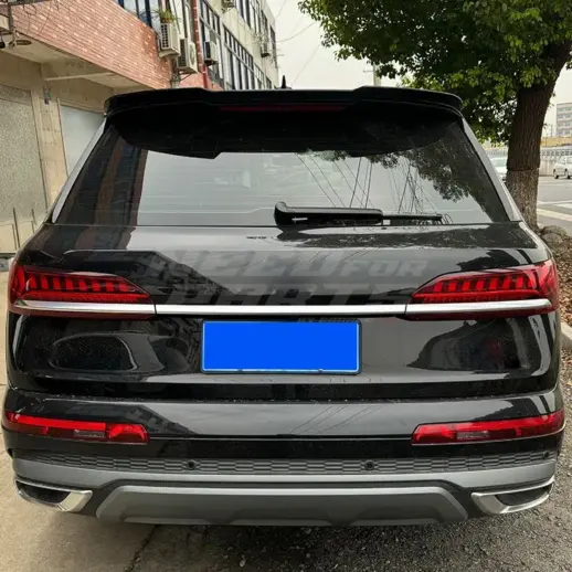 Roof Spoiler For Audi Q7 S Line/SQ7 4M (SUV) – Sport Look, Gloss Black