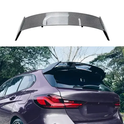 Roof Spoiler For BMW 1 Series F40 (2019-2024) M Sport & M135i Only – M Performance Look, Carbon Look