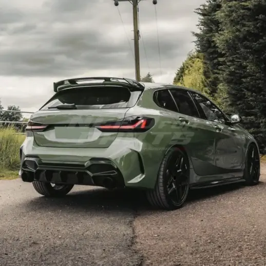 Roof Spoiler For BMW 1 Series F40 (2019-2024) M Sport & M135i Only – M Performance Look, Carbon Look