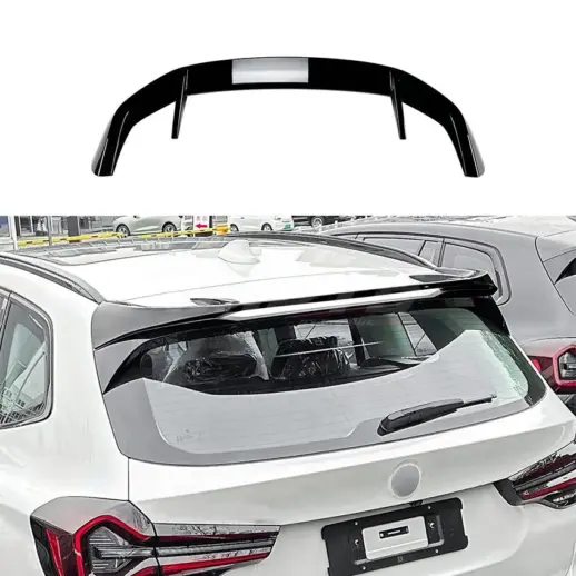 Roof Spoiler For BMW X3 G01 Standard & M Sport & M40d & M40i Only – M Performance Look, Gloss Black