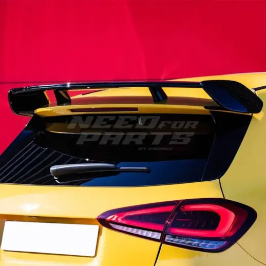 Roof Spoiler For Mercedes A Class W177 Standard & AMG Line & A45 AMG & A35 AMG Only – AMG Look, Gloss Black