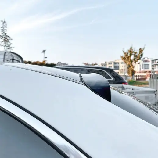 Roof Spoiler For Mercedes C Class W205 Standard & AMG Line & C43 AMG & C450 AMG & C63 AMG Only – AMG Look, Gloss Black