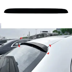 Roof Spoiler Voor Mercedes C Class W206 – AMG Look, Hoogglans Zwart