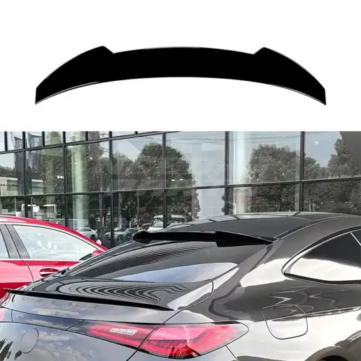 Roof Spoiler For Mercedes CLE Class C236 (2023-present) Standard & AMG Line & CLE53 AMG Only – Racing Look, Gloss Black
