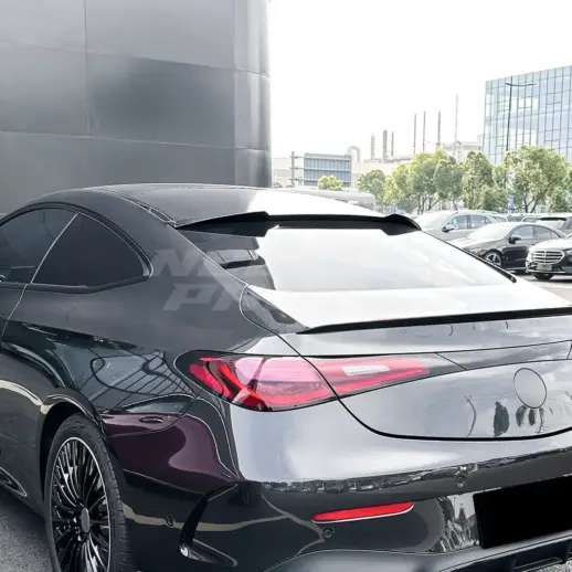 Roof Spoiler For Mercedes CLE Class C236 (2023-present) Standard & AMG Line & CLE53 AMG Only – Racing Look, Gloss Black