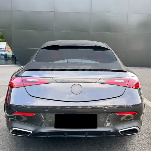 Roof Spoiler For Mercedes CLE Class C236 (2023-present) Standard & AMG Line & CLE53 AMG Only – Racing Look, Gloss Black