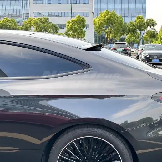 Roof Spoiler For Mercedes CLE Class C236 (2023-present) Standard & AMG Line & CLE53 AMG Only – Racing Look, Gloss Black