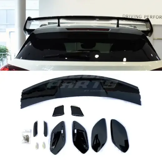 Roof Spoiler For Mercedes GLA Class X156 Standard & AMG Line & GLA45 AMG Only – GLA45 AMG Look, Gloss Black