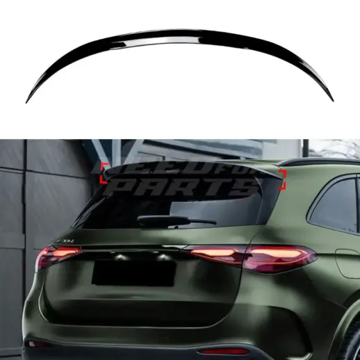 Roof Spoiler For Mercedes GLC Class X254 Standard & AMG Line & GLC43 AMG & GLC63 AMG Only – AMG Look, Gloss Black
