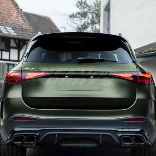 Roof Spoiler For Mercedes GLC Class X254 Standard & AMG Line & GLC43 AMG & GLC63 AMG Only – AMG Look, Gloss Black