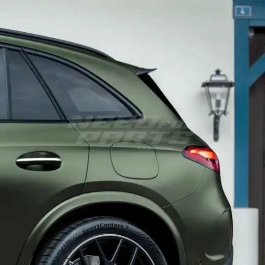 Roof Spoiler For Mercedes GLC Class X254 Standard & AMG Line & GLC43 AMG & GLC63 AMG Only – AMG Look, Gloss Black