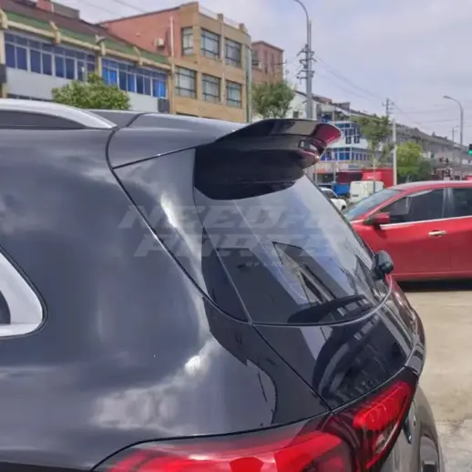 Roof Spoiler For Mercedes GLC Class X254 Standard & AMG Line & GLC63 AMG & GLC43 AMG Only – Sport Look, Gloss Black