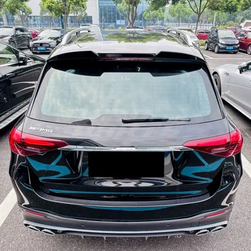 Roof Spoiler For Mercedes GLE Class W167 Standard & AMG Line & GLE53 AMG & GLE63 AMG Only – Racing Look, Gloss Black