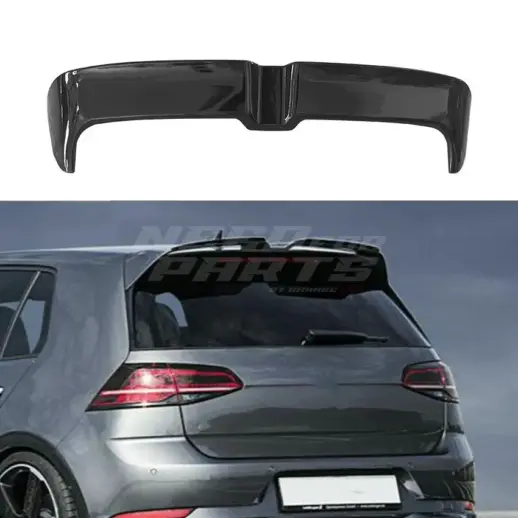 Roof Spoiler For Volkswagen Golf 7/7.5 (Hatchback) Standard & R Line & GTD & GTE & GTI & R Only – Oettinger Look, Gloss Black