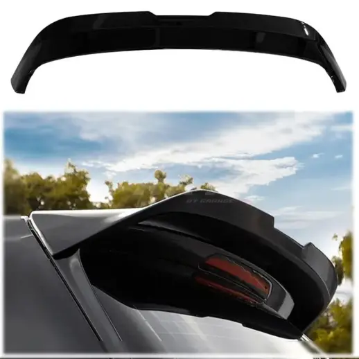 Roof Spoiler For Volkswagen Golf 7/7.5 (Hatchback) Standard & R Line & GTD & GTE & GTI & R Only – Sport Look, Gloss Black