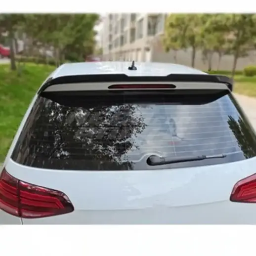 Roof Spoiler For Volkswagen Golf 7/7.5 (Hatchback) Standard & R Line & GTD & GTE & GTI & R Only – Sport Look, Gloss Black