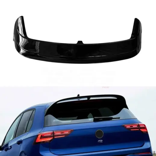 Roof Spoiler For Volkswagen Golf 8/8.5 (Hatchback) Standard & R Line & GTE Only – CS Look, Gloss Black