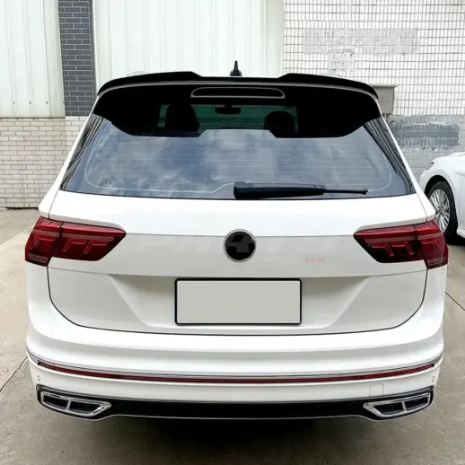 Roof Spoiler For Volkswagen Tiguan 2 (SUV) Standard Only – Sport Look, Gloss Black