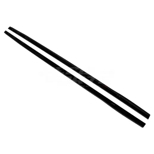 Side Skirt Extensions For Volkswagen Golf 8 (Hatchback & Variant) (2020-2024) Standard & R Line & GTD & GTE & GTI Only – Sport Look, Gloss Black