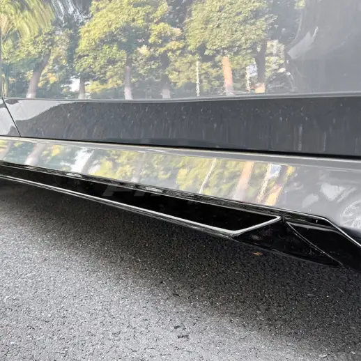 Side Skirts For BMW 5 Series G60/G61 M Sport & i5 M60 Only – M Performance Look, Gloss Black