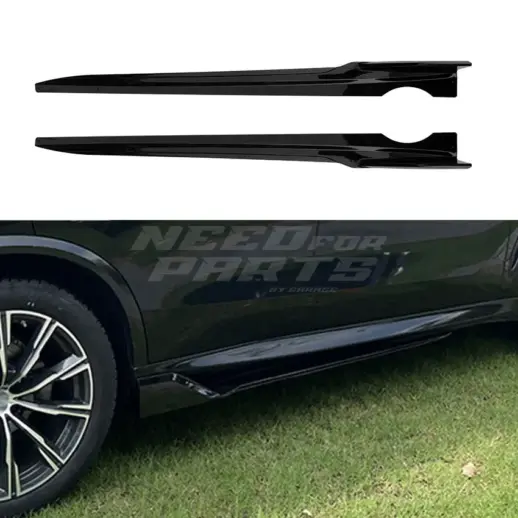 Side Skirts For BMW X5 G05 Pre-LCI M Sport & M50i & M50d Only – M Performance Look, Gloss Black