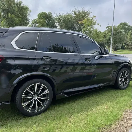 Side Skirts For BMW X5 G05 Pre-LCI M Sport & M50i & M50d Only – M Performance Look, Gloss Black