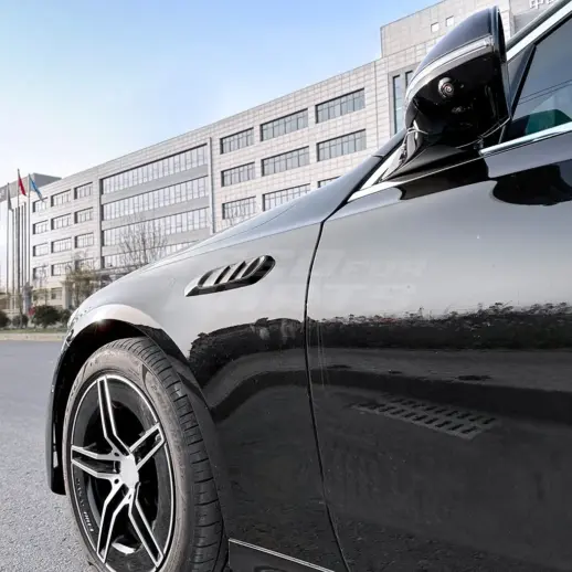 Side Vents For Mercedes C Class/E Class S206/S214/W206/W214 Standard & AMG Line & C43 AMG Only – AMG Look, Gloss Black