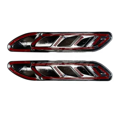 Side Vents For Mercedes C Class/E Class S206/S214/W206/W214 Standard & AMG Line & C43 AMG Only – AMG Look, Gloss Black