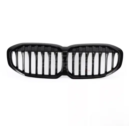 Single Line Grille For BMW 1 Series F40 (2019-2024) Standard & M Sport & M135i Only – M Performance Look, Gloss Black