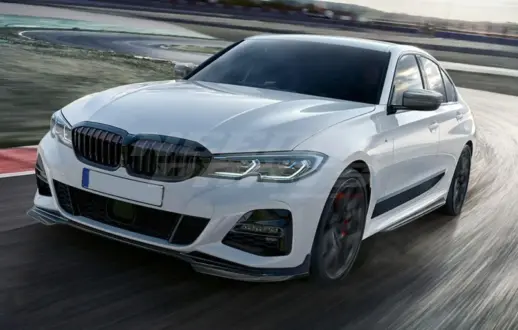 Single Line Grille For BMW 3 Series G20/G21 Pre-LCI Standard & M Sport & M340d & M340i Only – M Performance Look, Gloss Black
