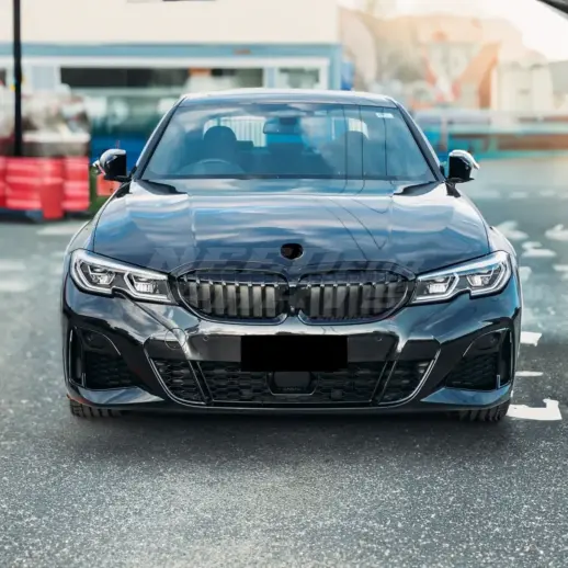 Single Line Grille For BMW 3 Series G20/G21 Pre-LCI Standard & M Sport & M340d & M340i Only – M Performance Look, Gloss Black