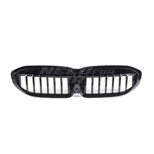 Single Line Grille For BMW 3 Series G20/G21 Pre-LCI Standard & M Sport & M340d & M340i Only – M Performance Look, Gloss Black