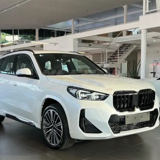 Single Line Grille For BMW X1 U11 (2022-present) Standard & M Sport & M35i Only – M Performance Look, Gloss Black