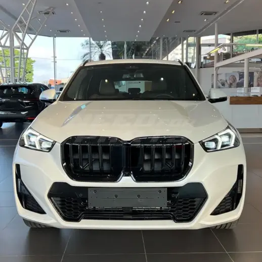 Single Line Grille For BMW X1 U11 (2022-present) Standard & M Sport & M35i Only – M Performance Look, Gloss Black