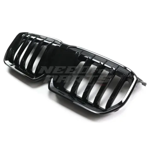 Single Line Grille For BMW X1 U11 (2022-present) Standard & M Sport & M35i Only – M Performance Look, Gloss Black