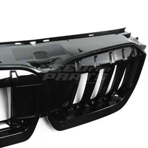 Single Line Grille For BMW X1 U11 (2022-present) Standard & M Sport & M35i Only – M Performance Look, Gloss Black