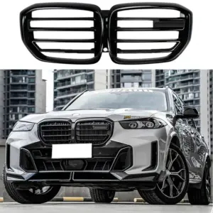 Single Line Grille Voor BMW X5 G05/F95 LCI Standard & M Sport & M60i & X5M – X5M Look, Hoogglans Zwart