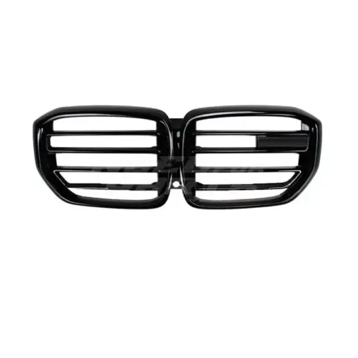 Single Line Grille For BMW X5 F95/G05 LCI Standard & M Sport & M60i & X5M Only – X5M Look, Gloss Black
