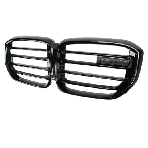 Single Line Grille For BMW X5 F95/G05 LCI Standard & M Sport & M60i & X5M Only – X5M Look, Gloss Black
