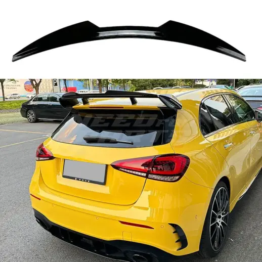 Spoiler Extension For Mercedes A Class W177 A45 AMG Only – AMG Look, Gloss Black