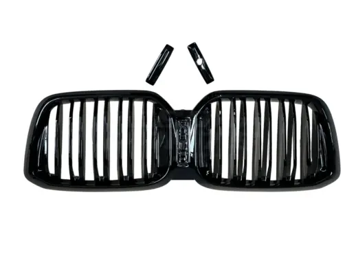 Nieren dubbele spijl voor BMW X3 G01 LCI & BMW X4 G02 LCI – M Performance Look, Hoogglans Zwart