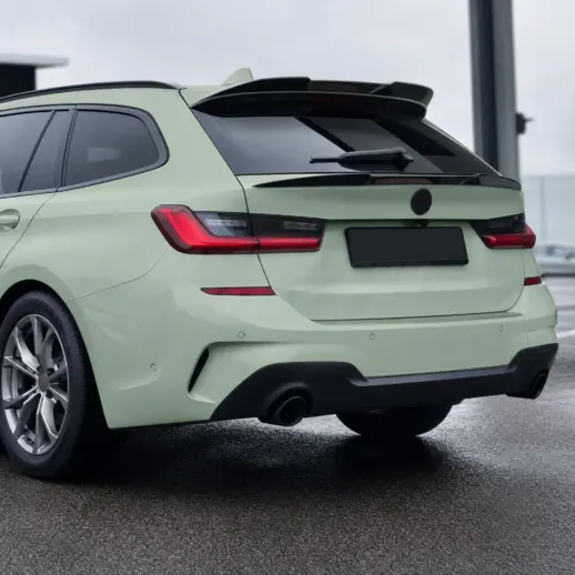 Middenspoiler voor BMW 3 Series G21 – Super Sport Look, Hoogglans Zwart