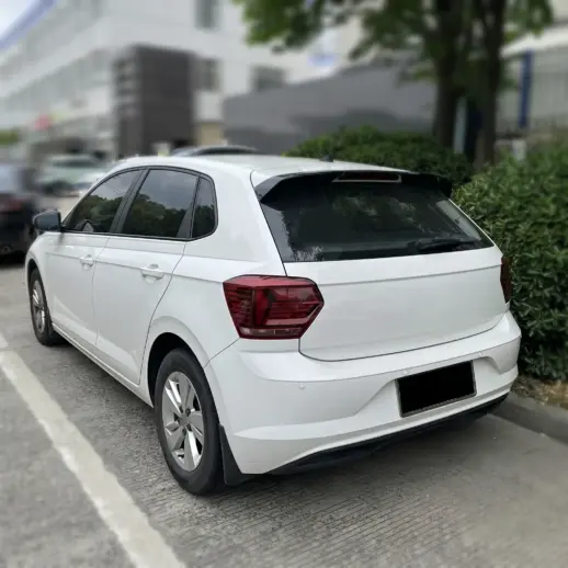Dakspoiler voor Volkswagen Polo 6 (Hatchback) Pre-Facelift Standard & R Line – GTI Look, Hoogglans Zwart